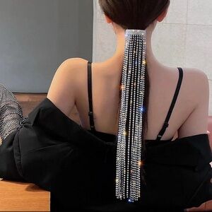 Elegant Silver Hair Accessory